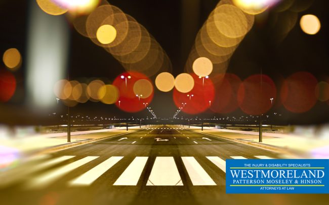 Crosswalk at night