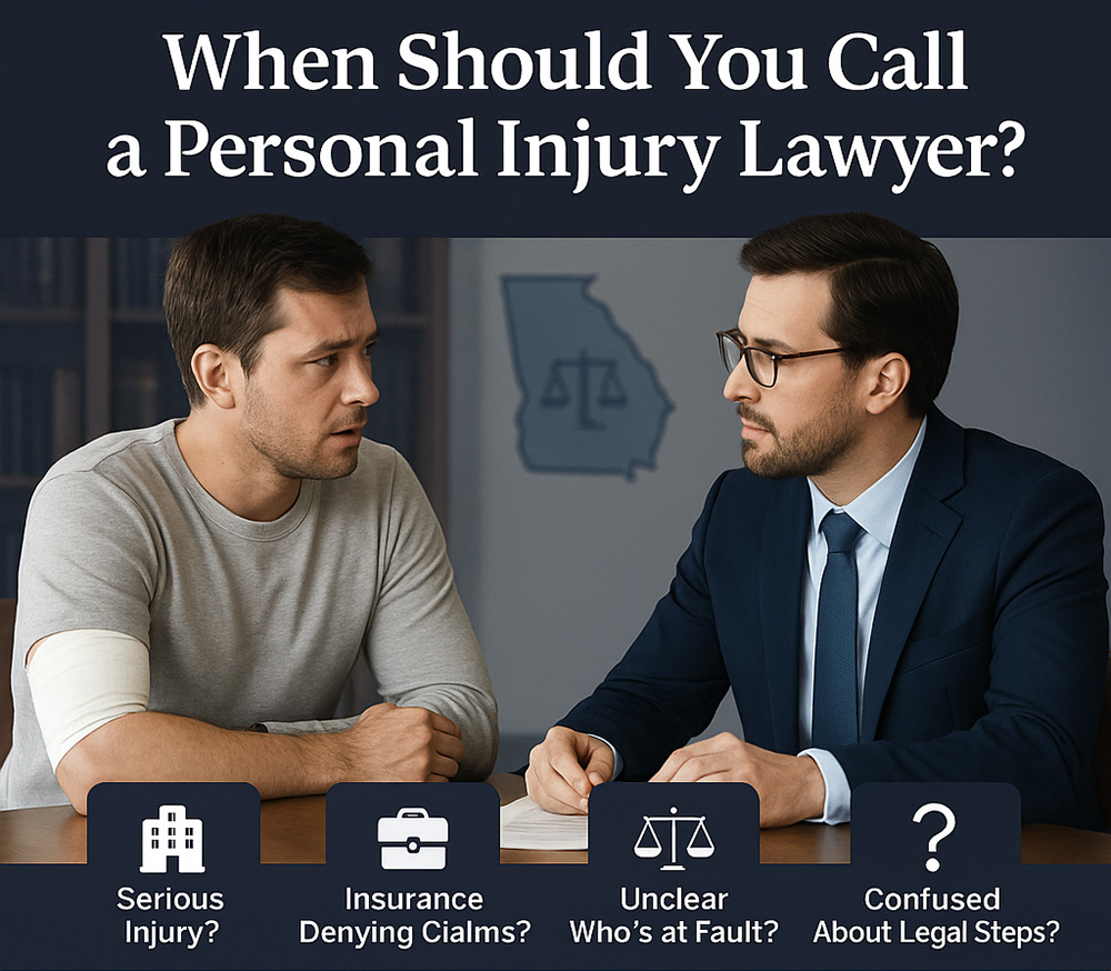 Hire a Personal Injury Lawyer in Georgia