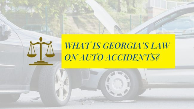 Georgia’s Law on Auto Accidents