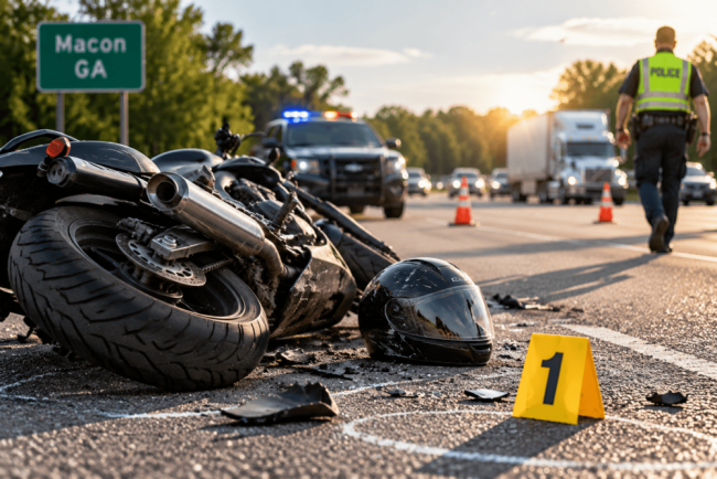 Motorcycle Accident in Macon, GA